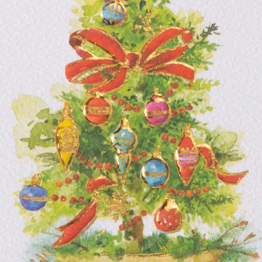 Topiary Tree 10 Count Boxed Christmas Cards 8 Topiary Tree 10 Count Boxed Christmas Cards - Image 6