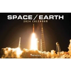 SpaceEarth Deluxe 2024 Wall Calendar