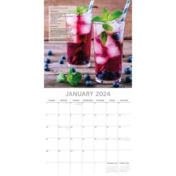 Cocktails 2024 Wall Calendar -Calendars Store 0b86bd1a 1078 4a6a a742 a0467e22c30f