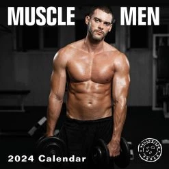 Muscle Men 2024 Wall Calendar