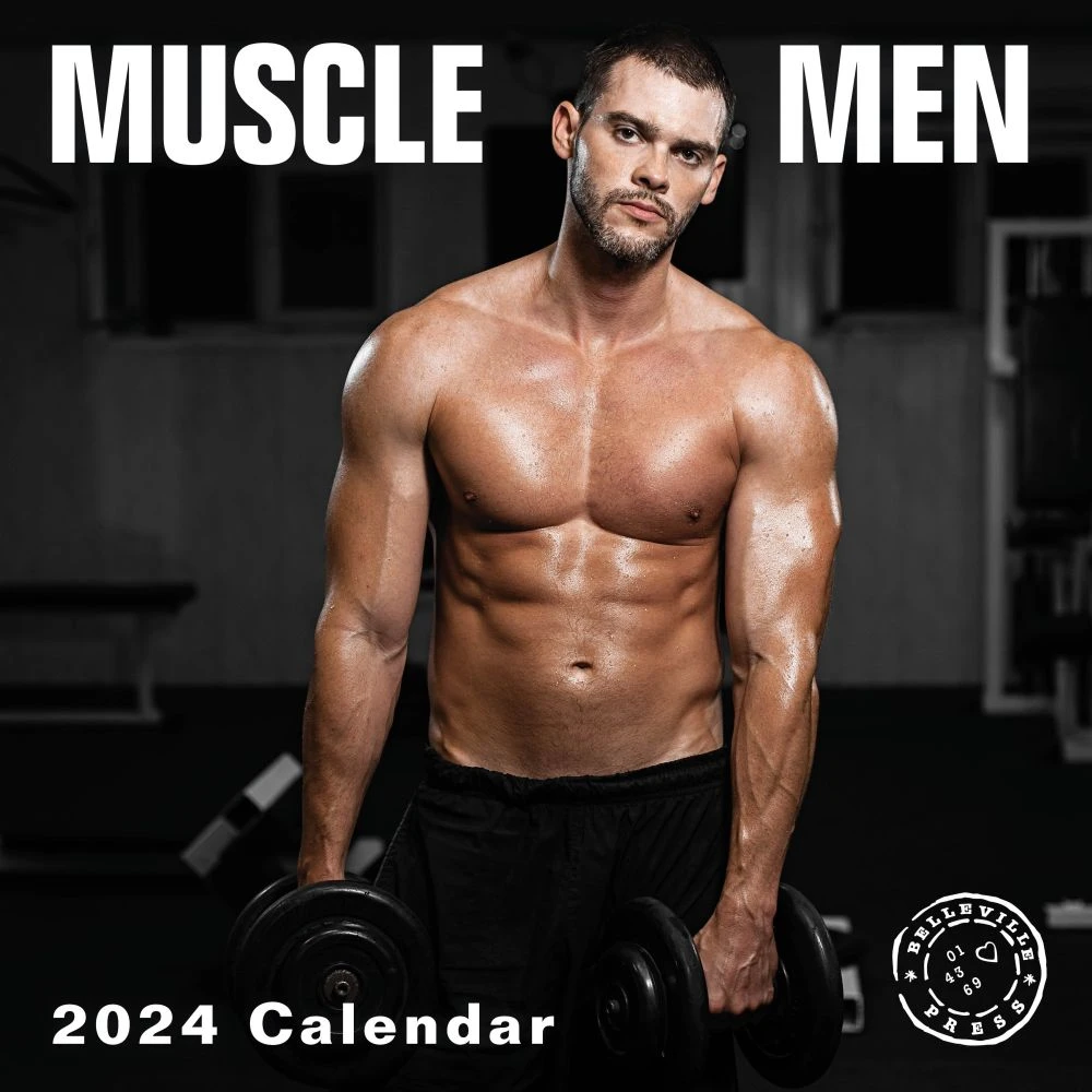 Muscle Men 2024 Wall Calendar 3 Muscle Men 2024 Wall Calendar