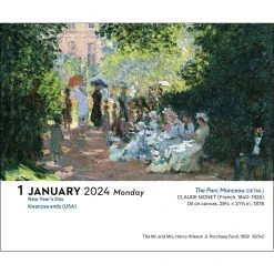 Impressionism And Post-Impressionism 2024 Desk Calendar -Calendars Store 0f299b6a 0f79 4d52 9980 f198cbdbda26