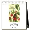 Coffee 2024 Easel Desk Calendar