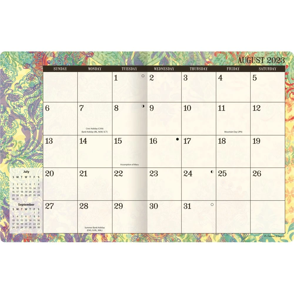 Bohemian Monthly 2024 Planner 6 Bohemian Monthly 2024 Planner - Image 4
