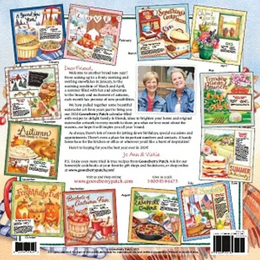 Gooseberry Patch 2024 Wall Calendar 4 Gooseberry Patch 2024 Wall Calendar - Image 2