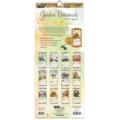 Garden Botanicals Vertical 2024 Wall Calendar -Calendars Store 1d39c167 6358 4bf2 8127 105535e654ef