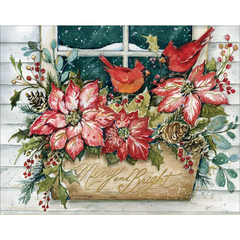 Merry And Bright Greetings Boxed Christmas Cards 3 Merry And Bright Greetings Boxed Christmas Cards