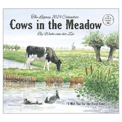Cows In The Meadow 2024 Wall Calendar