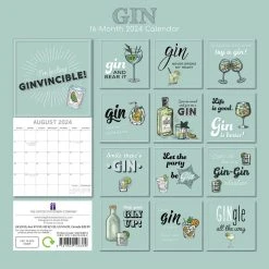 Gin 2024 Wall Calendar -Calendars Store 1f56d999 7822 446f aa40 ce258f4c5a11