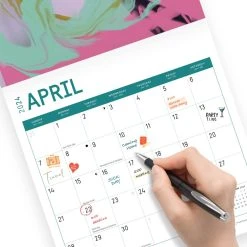 Abstract Art By Justin Victoria 2024 Wall Calendar -Calendars Store 1f937e27 06d4 4db9 8ad5 7dc489d1c25f