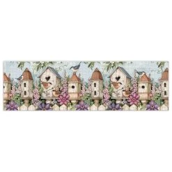 Birdhouse Garden 750 Piece Puzzle (Panoramic) By Susan Winget -Calendars Store 201700011356 ALT1