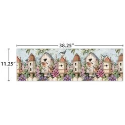 Birdhouse Garden 750 Piece Puzzle (Panoramic) By Susan Winget -Calendars Store 201700011356 ALT4