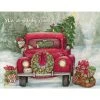 Santa's Truck Boxed Christmas Cards (18 Pack) W/ Decorative Box By Susan Winget -Calendars Store 201900013439