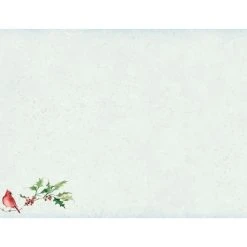Cardinal And Berries Boxed Christmas Cards (18 Pack) W/ Decorative Box By Susan Winget -Calendars Store 201900013443 ALT2