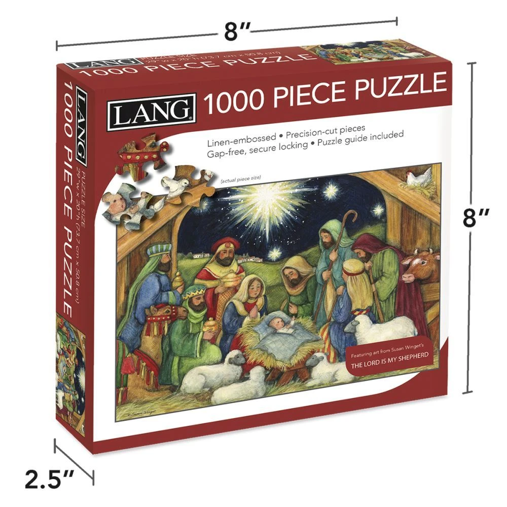 Nativity 1000 Piece Puzzle By Susan Winget 11 Nativity 1000 Piece Puzzle By Susan Winget - Image 9