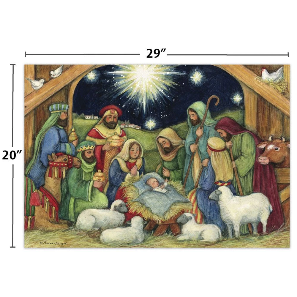 Nativity 1000 Piece Puzzle By Susan Winget 12 Nativity 1000 Piece Puzzle By Susan Winget - Image 10