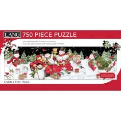 Snow Day 750 Piece Puzzle (Panoramic) By Susan Winget -Calendars Store 201900014808 ALT2