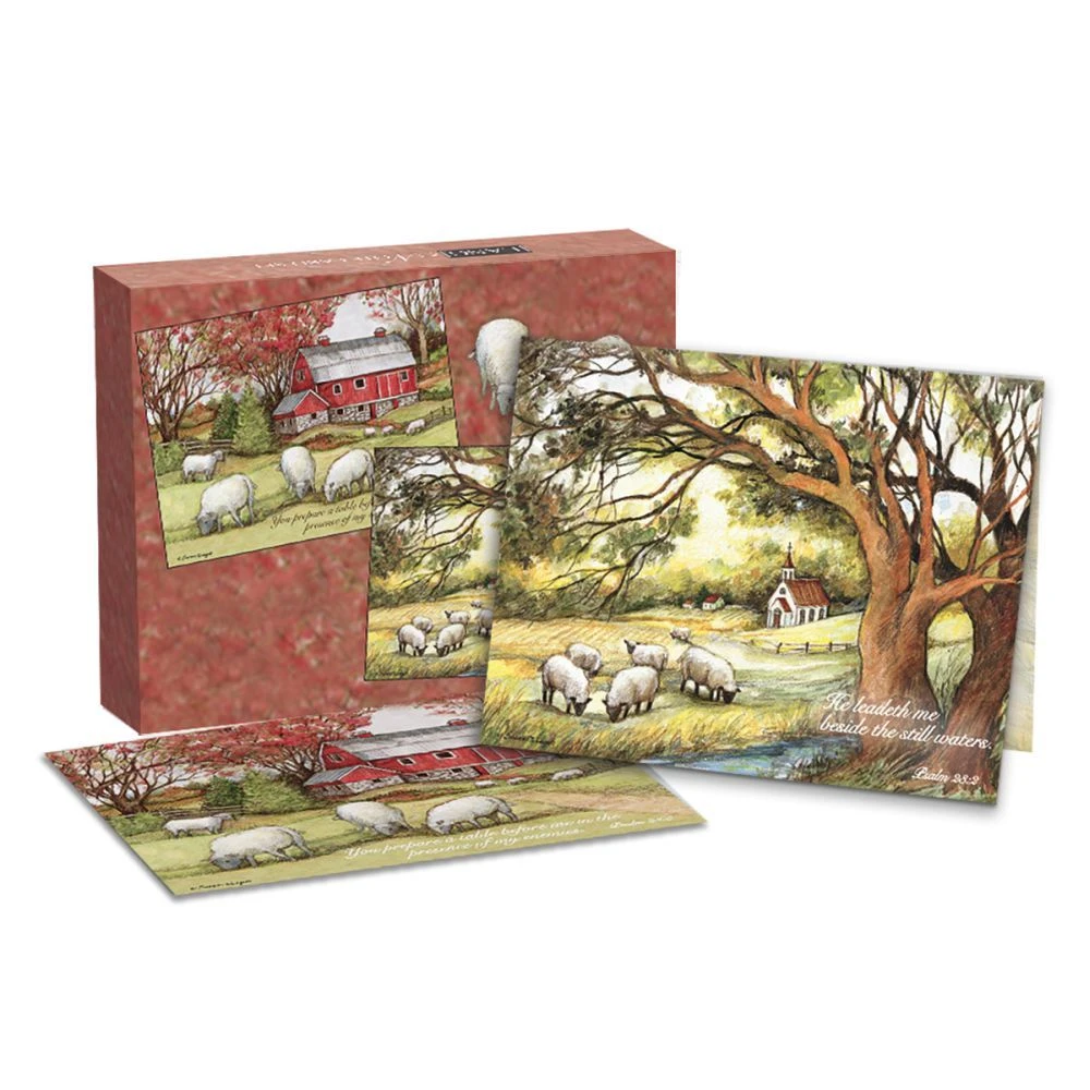 The Lord Is My Shepherd Assorted Boxed Note Cards 3 The Lord Is My Shepherd Assorted Boxed Note Cards