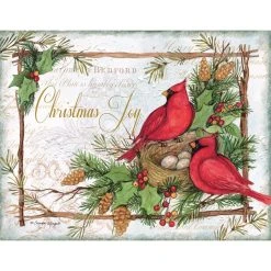 Cardinal Christmas Assorted Boxed Christmas Cards By Susan Winget -Calendars Store 201900014842 ALT1