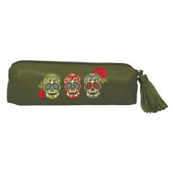 Valentina Sugar Skull Accessory Pouch By Valentina Harper