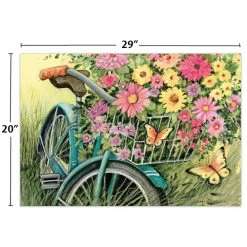Bicycle Bouquet 1000 Piece Puzzle By Susan Winget -Calendars Store 201900015367 ALT4