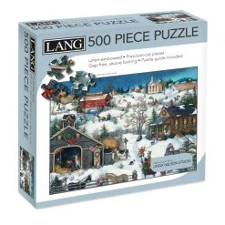 Christmas Memories 500 Piece Puzzle By Linda Nelson Stocks -Calendars Store 201900015369