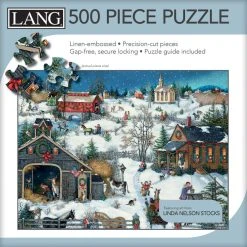 Christmas Memories 500 Piece Puzzle By Linda Nelson Stocks -Calendars Store 201900015369 ALT2