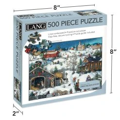 Christmas Memories 500 Piece Puzzle By Linda Nelson Stocks -Calendars Store 201900015369 ALT3