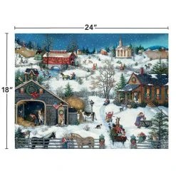 Christmas Memories 500 Piece Puzzle By Linda Nelson Stocks -Calendars Store 201900015369 ALT4