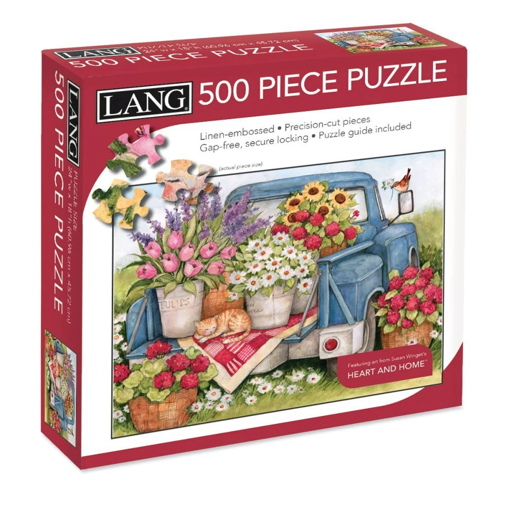 Fresh Bunch 500 Piece Puzzle By Susan Winget 3 Fresh Bunch 500 Piece Puzzle By Susan Winget
