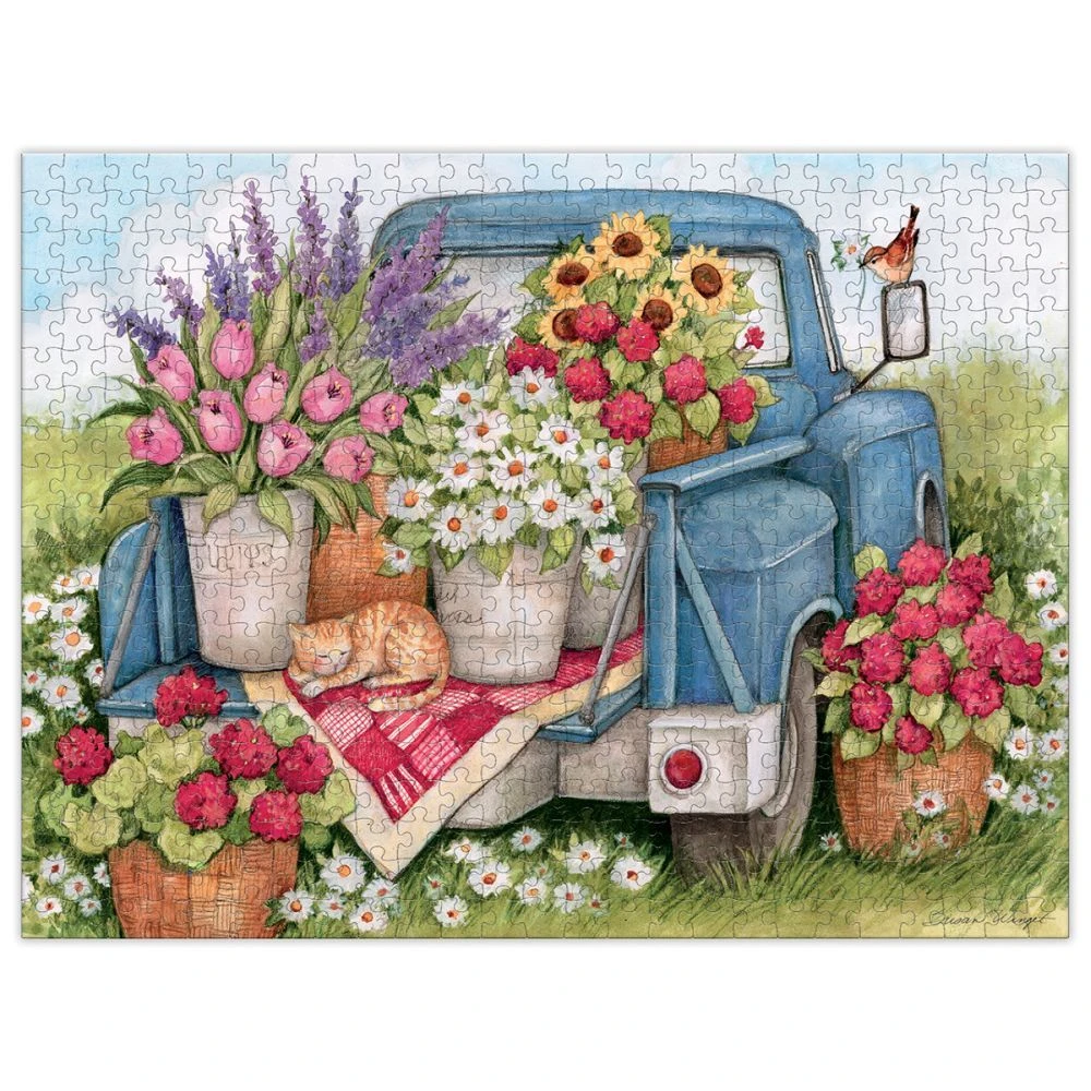 Fresh Bunch 500 Piece Puzzle By Susan Winget 6 Fresh Bunch 500 Piece Puzzle By Susan Winget - Image 4