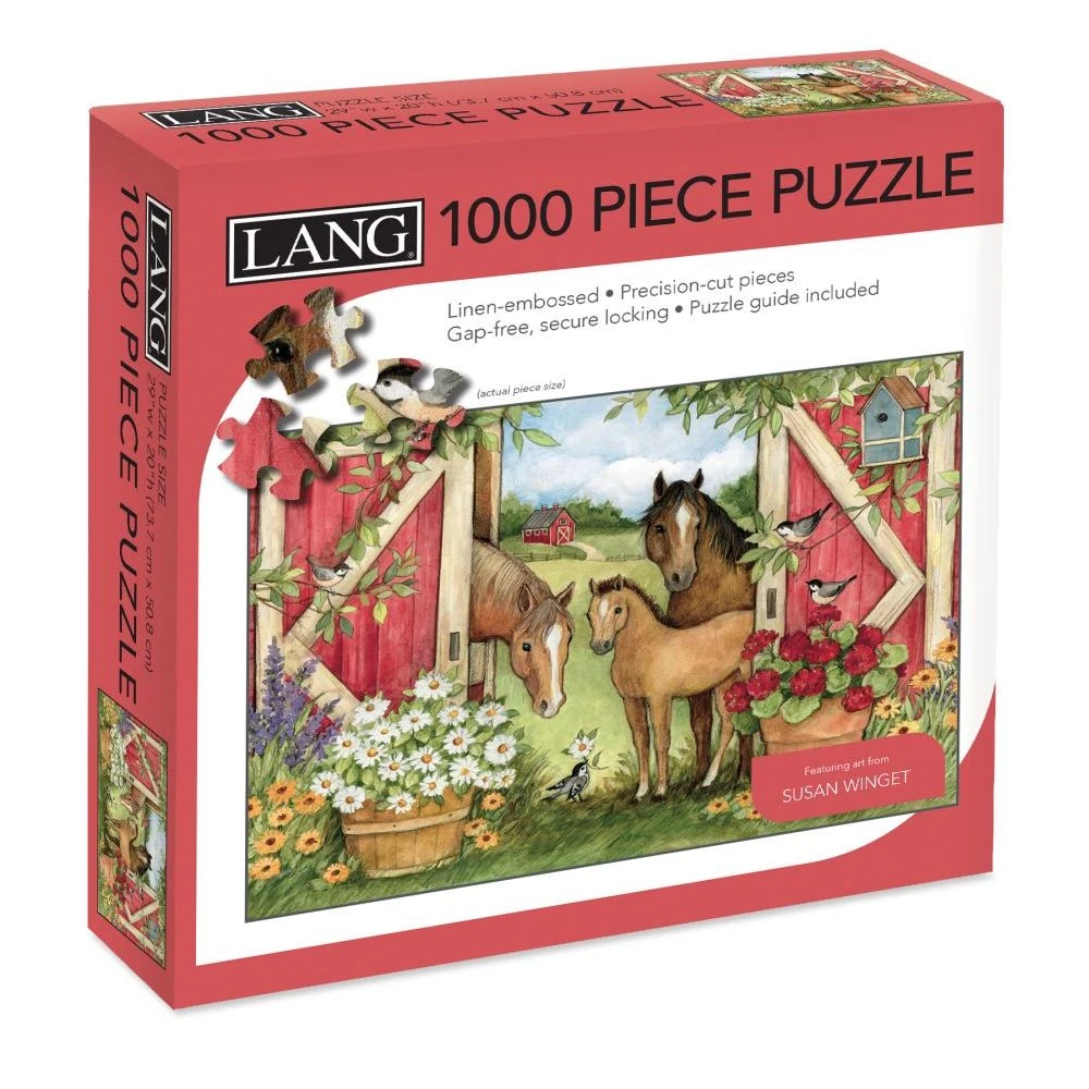 Heartland Barn 1000 Piece Puzzle By Susan Winget 8 Heartland Barn 1000 Piece Puzzle By Susan Winget - Image 6