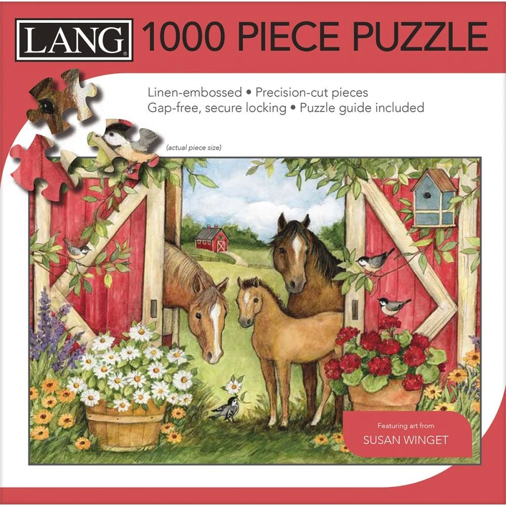 Heartland Barn 1000 Piece Puzzle By Susan Winget 10 Heartland Barn 1000 Piece Puzzle By Susan Winget - Image 8