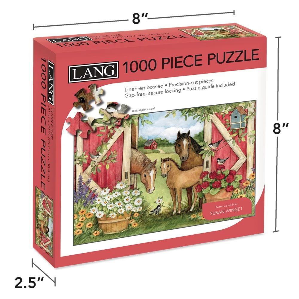 Heartland Barn 1000 Piece Puzzle By Susan Winget 11 Heartland Barn 1000 Piece Puzzle By Susan Winget - Image 9