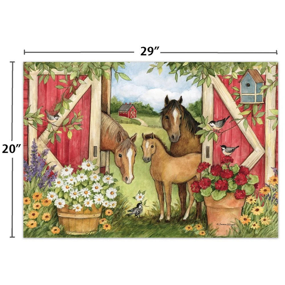 Heartland Barn 1000 Piece Puzzle By Susan Winget 12 Heartland Barn 1000 Piece Puzzle By Susan Winget - Image 10