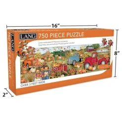 Harvest Truck 750 Piece Puzzle (Panoramic) By Susan Winget -Calendars Store 202000017506 ALT3