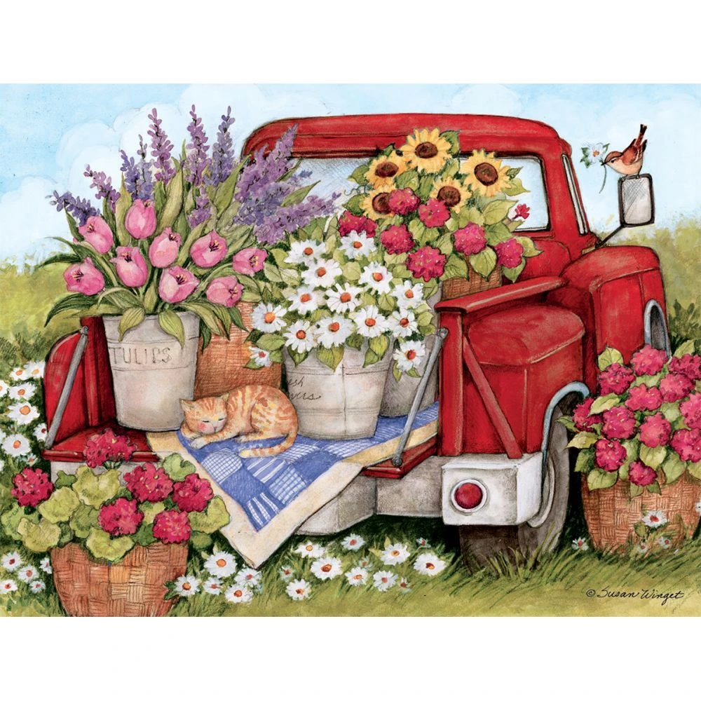 Truckin' Along Assorted Boxed Note Cards 7 Truckin' Along Assorted Boxed Note Cards - Image 5