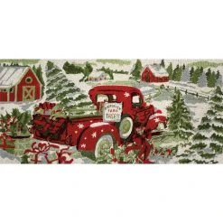 Home For Christmas Coir Large Doormat By Susan Winget -Calendars Store 202100000032