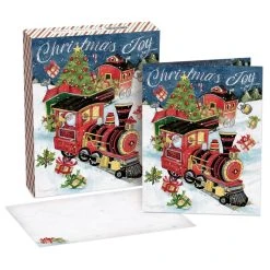 All Aboard Boxed Christmas Cards -Calendars Store 202100015043 ALT3