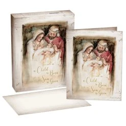 Child Is Born Boxed Christmas Cards -Calendars Store 202100015046 ALT2