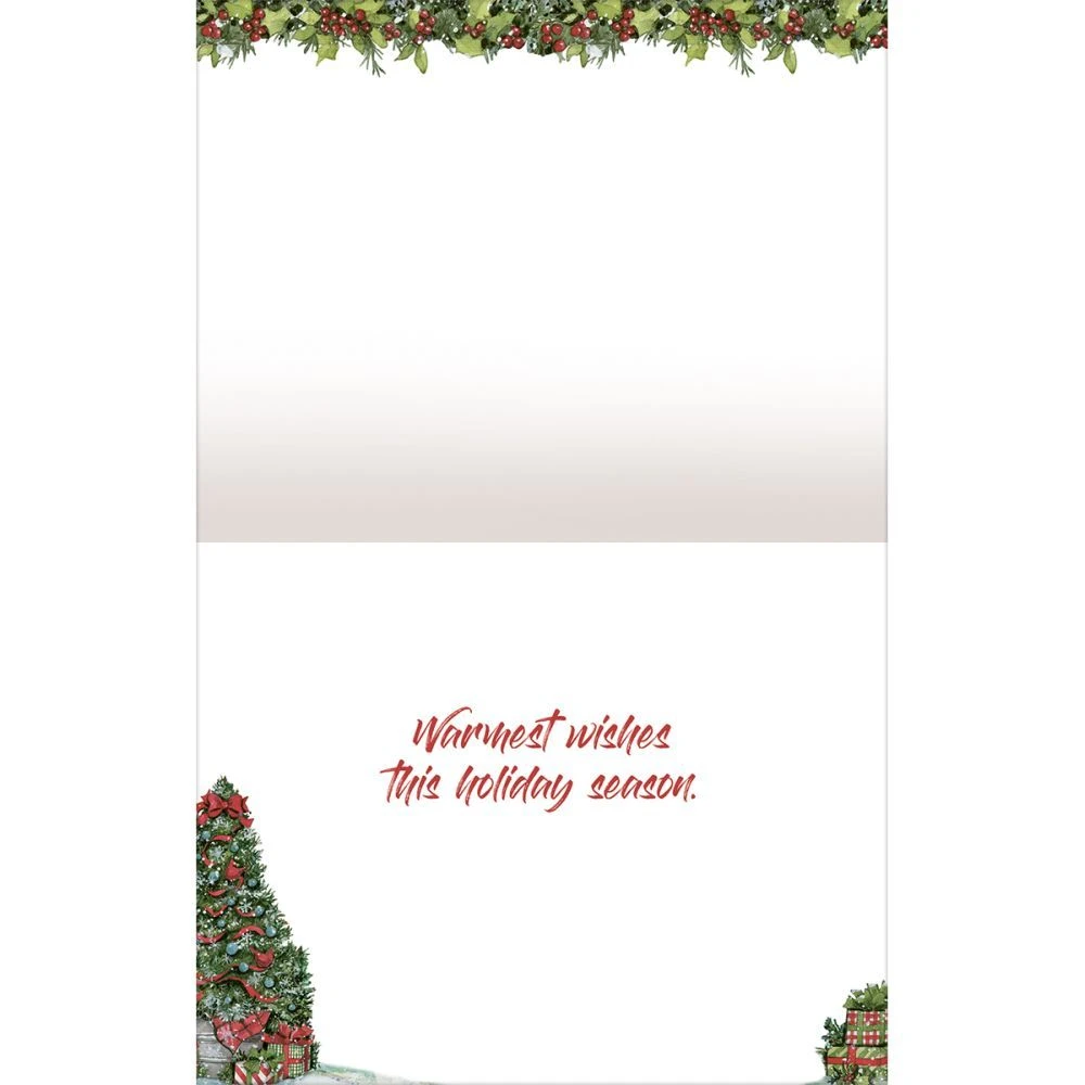 Greenery Greetings Boxed Christmas Cards 8 Greenery Greetings Boxed Christmas Cards - Image 6