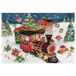 All Aboard 1000 Piece Puzzle -Calendars Store 202100015256 ALT1