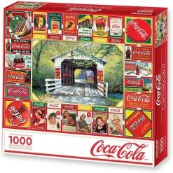 Coca-Cola Gameboard 1000 Piece Puzzle -Calendars Store 202200006957