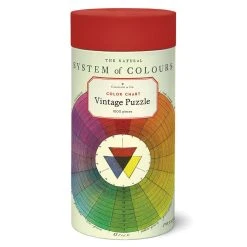 Color Chart 1000 Piece Puzzle By Cavallini
