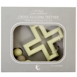 Cross & Bead Silicone Teether -Calendars Store 202200008498 ALT1