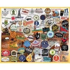 Texas Craft Beer 1000 Piece Puzzle -Calendars Store 202300007859