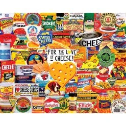 Love Cheese 1000 Piece Puzzle -Calendars Store 202300007897