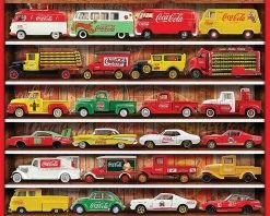 Coca Cola Cars 1000 Piece Puzzle -Calendars Store 202300011584