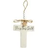 Little Blessings Ceramic Cross With Charm -Calendars Store 202300011747