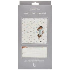 Woodland Muslin Swaddle Book -Calendars Store 202300011756